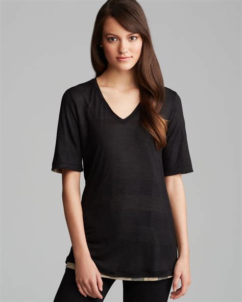 burberry cutout short sleeve tee nordstrom|Burberry Short sleeve t.